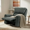 thumbnail image 1 of MCombo Fauteuil Inclinable en Tissu, Capacité de 400 Lb, Swivel, Gris Foncé, 1 of 10