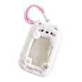 thumbnail image 4 of Bolsa de exhibición de figuras, vitrina blanda multifuncional para coleccionistas. Blanco, 4 of 7