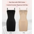 MANIFIQUE Strapless Shapewear Slip for Women Tummy Control Body Shaper Under Dress Seamless