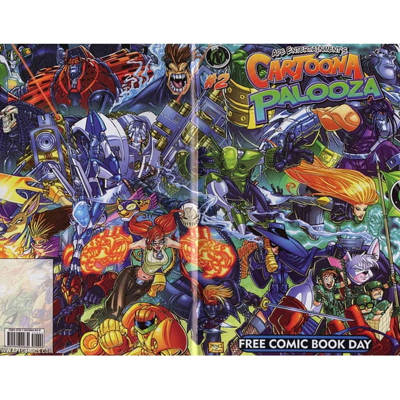 Cartoonapalooza (Ape Entertainment's ) FCBD #2009 VF ; Ape Comic Book