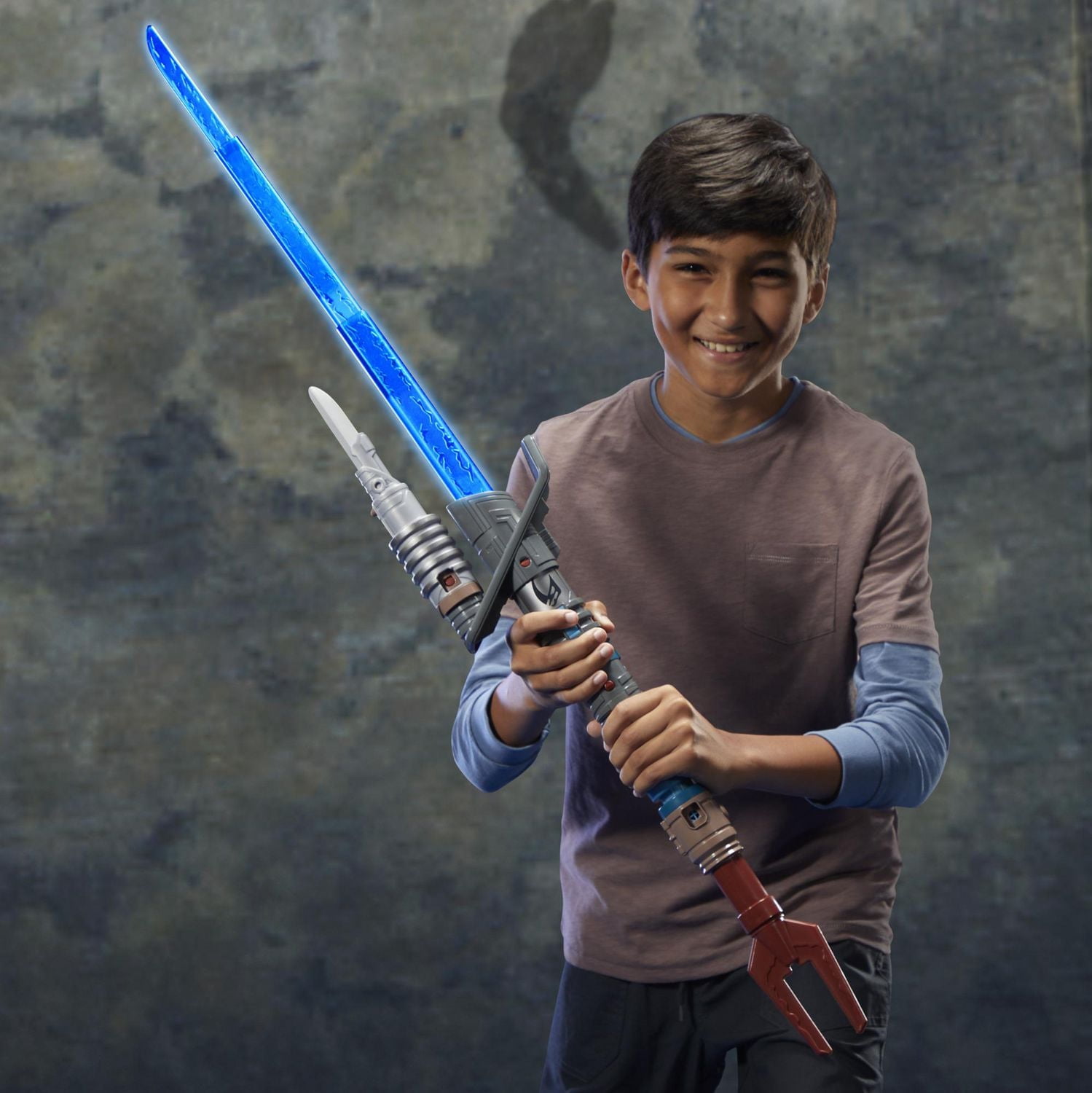 Star Wars Lightsaber Forge, Coffret Masterworks mandalorien, sabre laser électronique personnalisable