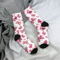 thumbnail image 5 of KLL Girl Butterfly Print Cool Socks Men's Women's Crew Socks Funny Crazy Novelty Stockings, 5 of 6