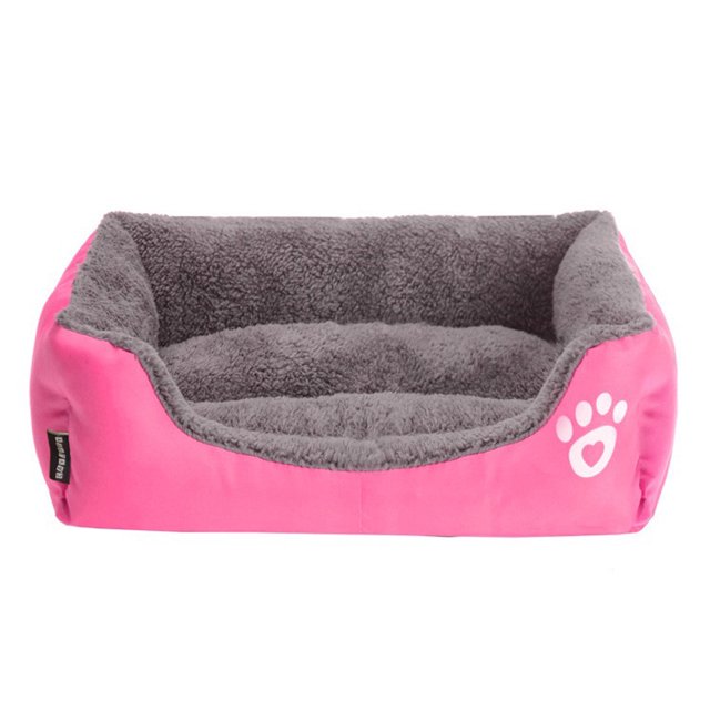 Caseta para perros con huellas de colores dulces, caseta para perros, caseta para mascotas, caseta para perros, caseta para gatos
