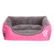thumbnail image 1 of Caseta para perros con huellas de colores dulces, caseta para perros, caseta para mascotas, caseta para perros, caseta para gatos, 1 of 5