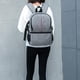 thumbnail image 5 of Mochila para cámara Likrtyny impermeable tela Oxford gris, 5 of 5
