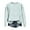 Mint Green, variant on Women's Retro Floral Print Crewneck Sweatshirt Long Sleeve Loose Fit Fleece Pullover Top Fall Casual Fashion for Streetwear and Daily Use,Yellow L