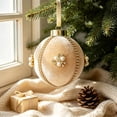 thumbnail image 6 of Honeplcked 3.15in Yellow Velvet Christmas Tree Balls Decorations, Hanging Shatterproof Christmas Tree Balls Ornaments with Rope for Christmas Home Indoor Holiday Party Decor, 6 of 6