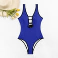 thumbnail image 6 of sovlvnd Save up to 65% Women's Sexy Trendy Retro Bow Solid Color SPlus Size wimsuit Conservative Jumpsuit Bodysuit Casual Loose Swimsuit, 6 of 7
