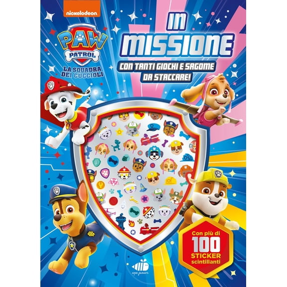 In missione. Paw Patrol. Giochi e sticker in 3D. Ediz. a colori (Paperback)