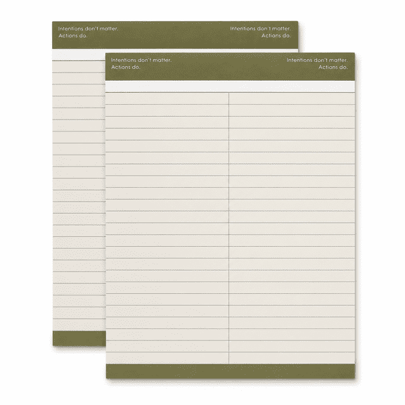 Aixiny College Rule Graph Notebooks, with 2 Pads, B5, Green, 30 Pages, 2 Count