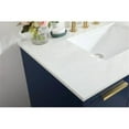 thumbnail image 4 of 36 inch single bathroom vanity in blue, 4 of 8