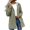 Green, variant on Women's Athletic Full Zip Lightweight Workout Jacket Hiking Jackets Long Hooded Trench Coats Sport Casual Workout Hoodie Outerwear with Pockets QURATI L