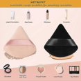 thumbnail image 5 of 6 Triangle Powder Puff,makeup Puff For Face Powder,velour Triangle Sponges For Banmo, 5 of 5