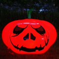 thumbnail image 3 of Halloween Inflatable Eyeball Pumpkin Outdoor Yard Party Prop Holiday Decoration with Remote Control for, 3 of 4