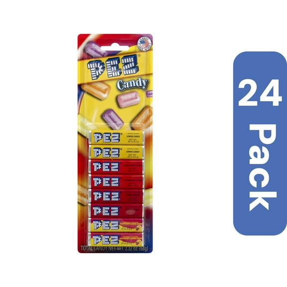 Pez Candy Refill 8-Pack Assorted Fruit 2.32 oz (Pack Of 24)