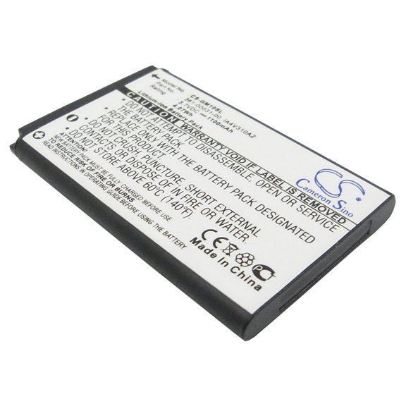 Battery for Garmin 010-10840-00 IA4V310A2 Xplova G3 Mobile 10 10x GPS10 1100mAh