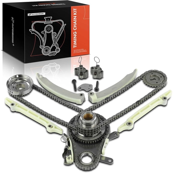 A-Premium 14PCS Engine Timing Chain Kit W/Sprocket & Tensioner & Guide Compatible with Ram 1500, Dakota & Jeep Grand Cherokee, Commande & Dodge Ram 1500, Durango, Dakota & Chrysler Aspen - V8 4.7L