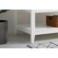 thumbnail image 5 of Elegant Decor Aubrey 42" Solid Wood Single Bathroom Vanity w/ Backsplash - White, 5 of 8