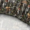 thumbnail image 6 of Black Boho Mushroom Stretchy Parson Chair Slipcovers for Dining Room Vintage Wildflower Botanical Chair seat Cover Chair Protectors for Party Pet Protection Universal Fit Polyester Set of 4, 6 of 6