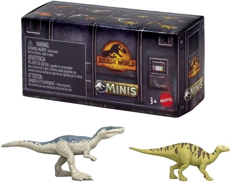 Jurassic World Dominion Mystery Mini Figures 5 Pack Bundle