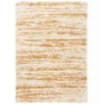 thumbnail image 2 of SAFAVIEH Hudson Jack Abstract Shag Area Rug, Ivory/Gold, 5'3" x 7'6", 2 of 11