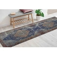 thumbnail image 3 of Oriental Rug, Nursery Rug, Turkish Rug, Chenille Printed Stye Rug, Machine Washable Rugs, Modern Rug, Medallion Rugs, Modern Rug Cute Rug, Bath Rugs, 1.7'x2.3' - 50x70 cm, 3 of 8