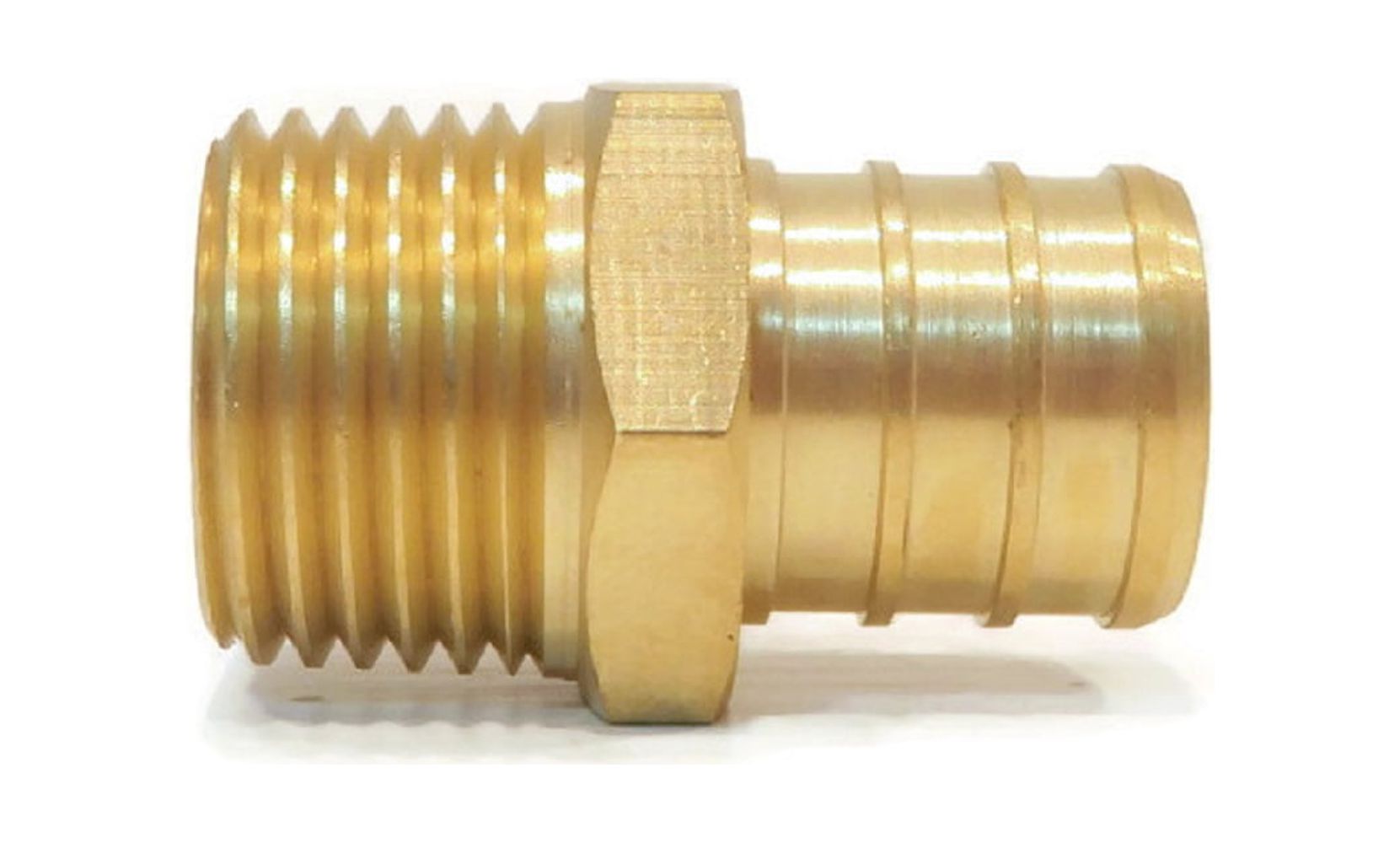 The ROP Shop | 3/4" x 1/2" Male NPT PEX Brass Lead Free Threaded Adapter Crimp Fitting For Vivo