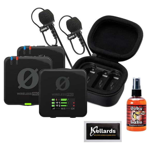 Sistema de Micrófono Inalámbrico Rode Wireless PRO Kit para 2 Personas