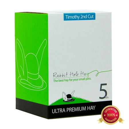 UPC: 0682131771143 | Rabbit Hole Hay  Ultra Premium Medium Timothy Hay; 5lb box
