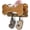 Acacia Wood, variant on Decorative Dog Leash Holder for Wall - Bone Shape Key Holder Wall Mount with 5 Cute 3D Doggie Paw Key Hooks & Floating Shelf to Organize Dog Stuff - Wall Decor Living Room for Pet (Dark Acacia)