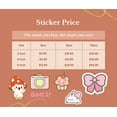 thumbnail image 4 of Maneki Sweet White Ram Er, Phone Decal Water Bottle Stickers Car Decals, Funny Birthday Gift, 4 of 4