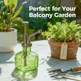 thumbnail image 6 of Gentingbro Vintage Glass Plant Mister, 180ML Pressure Pump Gardening Spray Bottle, Decorative Watering Can for Indoor Outdoor Plants, Succulents, Flowers, 6 of 7