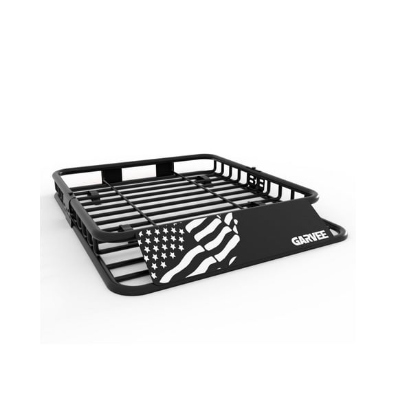 GARVEE 51" x 36" Universal Roof Rack Carrier Basket,200 Lbs Capacity Car Cargo Rack with Extension Luggage Holder Basket Heavy Duty for SUVs,Trucks,Vehicles