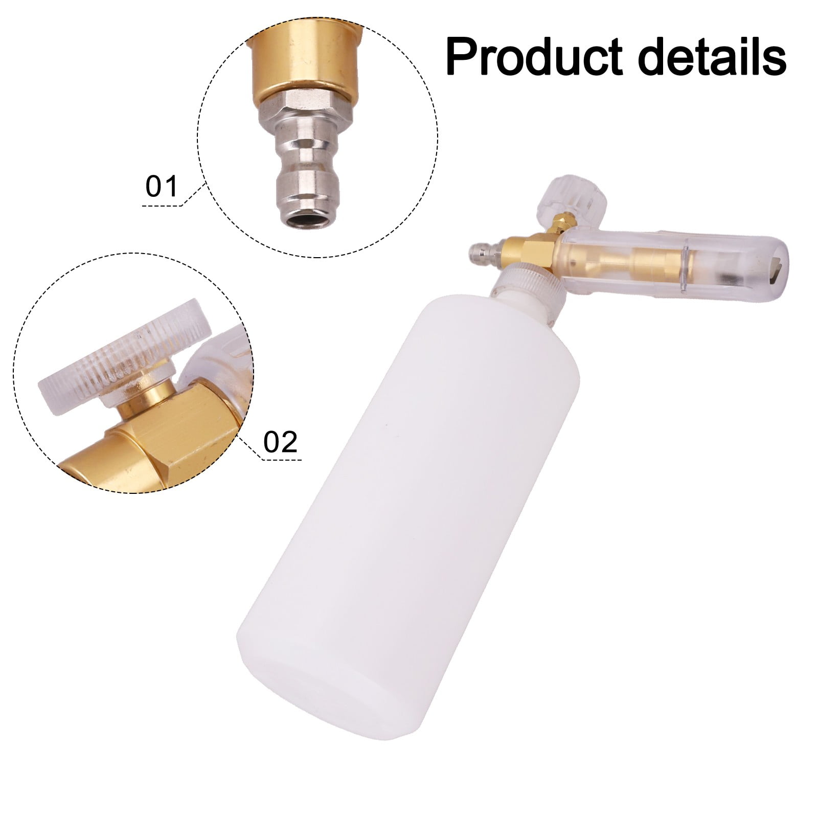 High-Performance Foam Generator for Car Wash: Efficient & Easy to Use!