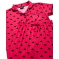 thumbnail image 5 of dELiA*s Women's Pajamas - 2 Piece Super Soft Button Down Sleep Shirt and Wide Leg Pajama Pants (S-3X), 5 of 7