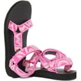 thumbnail image 4 of Teva Original Universal Tie-Dye Women's Vegan Hook And Loop Strap Sandal In Pink Size 7, 4 of 6
