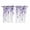 Purple, variant on Blue Eucalyptus Kitchen Curtains 63 Inch Length, Botanical Plant Rustic Branch Floral Grommet Top Bedroom Living Room Curtains, Light Filtering Cafe Curtain Drapes 2 Panels Set 84''x63''