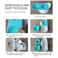 thumbnail image 4 of Dispensador de agua para perros y gatos Fuente automática para beber agua para perros pequeños o medianos Gatos Fácil de limpiar Forma de caracol 2,8 L Rosa, 4 of 5