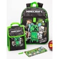 thumbnail image 2 of Set de mochilas Minecraft Kids School con lonchera, 5 piezas, 2 of 8