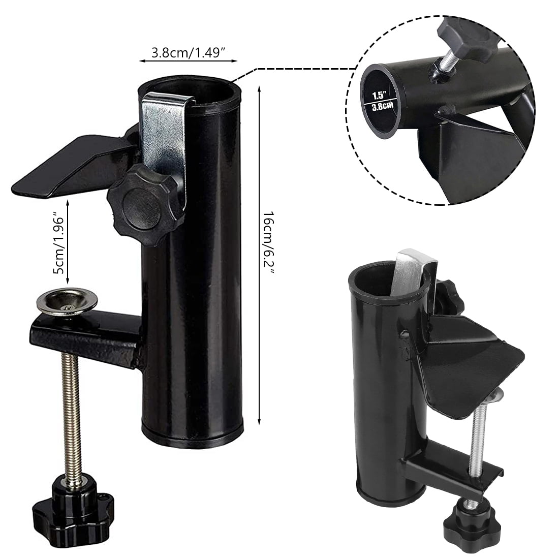 Black Metal Umbrella Racks & Stands