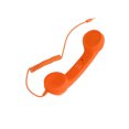thumbnail image 2 of Sidaley Auricular de teléfono Auricular cómodo Receptor Cableado Vintage A prueba de radiación Receptores de teléfono universales Teléfonos móviles Videojuegos y accesorios Naranja, 2 of 6
