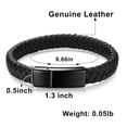 thumbnail image 2 of XIUDA Cremation Bracelet for Human Ashes, Stainless Steel Urn Memorial Keepsake Jewelry for Women Men, 2 of 7