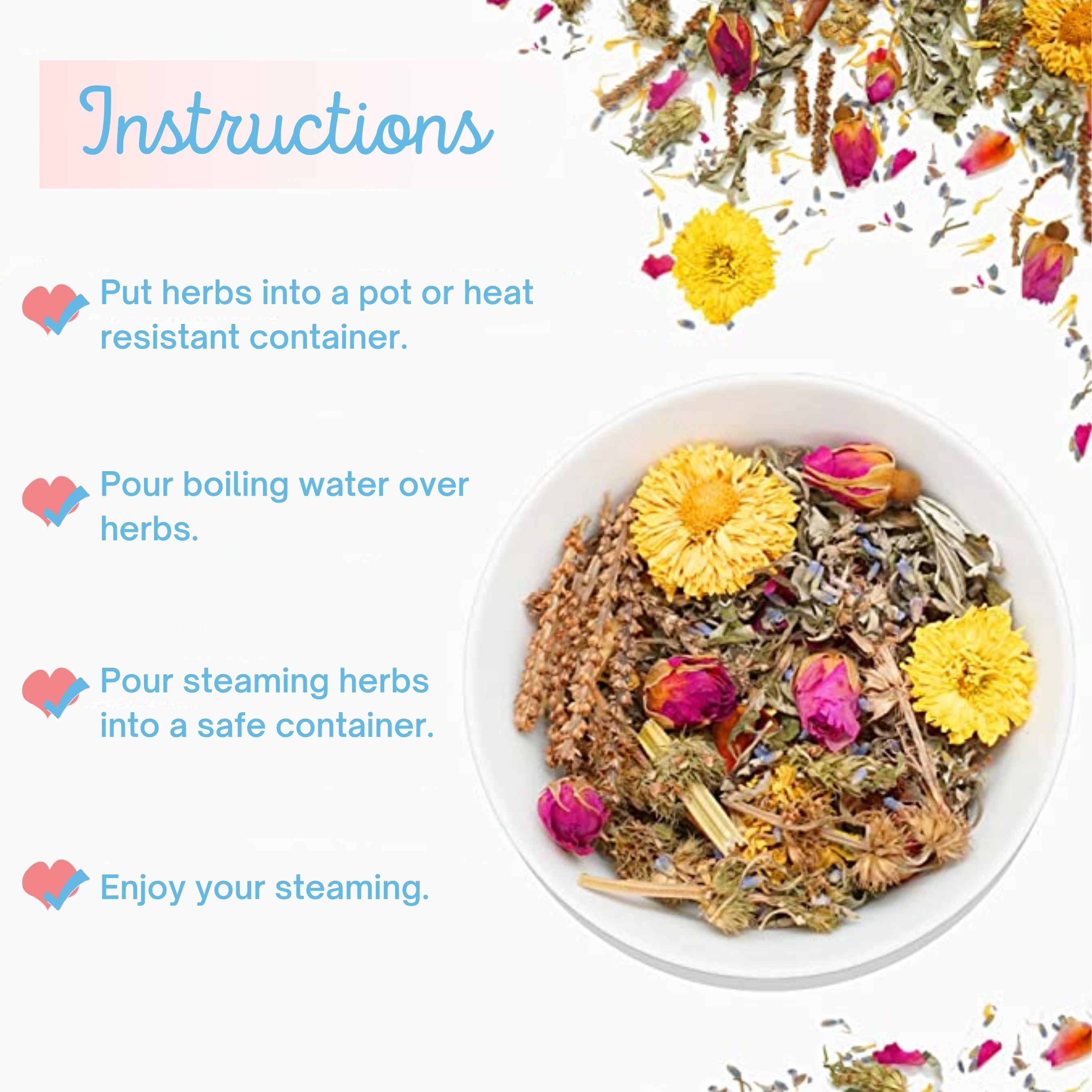 Yoni steam herbal blend guide/Yoni steam herbal recepies/A step by step ...