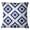 Blue, variant on S4Sassy Home Decor Blue Ikat Print Pillow Case Decorative Square Cushion Cover Throw-18 x 18 Inches