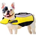 thumbnail image 2 of M, Jaune Gilet De Sauvetage Pour Chien Pet Life Jacket Gilet De Sauvetage Pour Chien Lifesaver Scurit Gilet Rflchissant Taille Rglable Dog Lifeja, 2 of 5