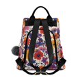 thumbnail image 2 of FORMRS Women's Travel Backpack Purse Anti-Theft Hidden Pockets Casual Shoulder Bag, Colorful Flowers Pattern, 2 of 7