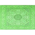 thumbnail image 1 of Ahgly Company Indoor Rectangle Medallion Green Traditional Area Rugs, 7' x 9', 1 of 1