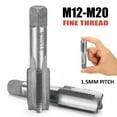 thumbnail image 4 of Lefu 1 Pair Right Hand Machine Straight Fluted Fine Thread Metric Connector Hand Tap, 4 of 4