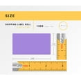 thumbnail image 3 of HOUSELABELS 2.25" x 1.25" Lavender Address Labels on 1" Core Compatible With Zebra and Rollo Printers, 32 Rolls / 1,000 Labels per Roll, 3 of 8
