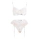 thumbnail image 3 of Gibobby Conjunto de lencería Sexy para Mujer Ropa Interior de Encaje Interior con Cuello V Ropa de Dormir(Caqui, CH), 3 of 5